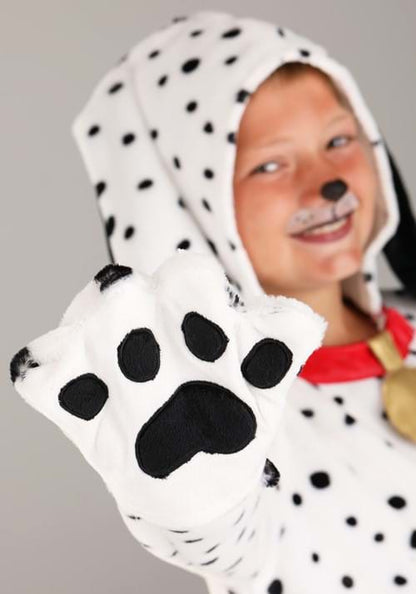 Plush Dalmatian Puppy Jumpsuit for Kids - US 8423