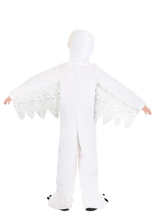 Plush White Owl Costume for Kids - US 5286