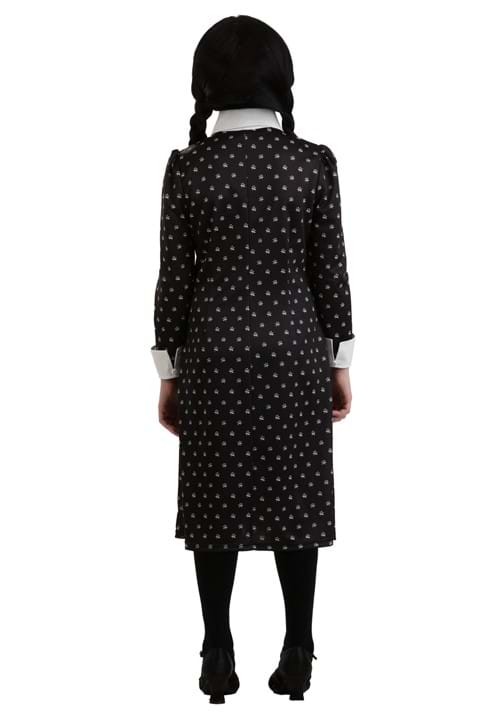 Wednesday Addams Polka Dot Girl's Costume Dress - US 9010