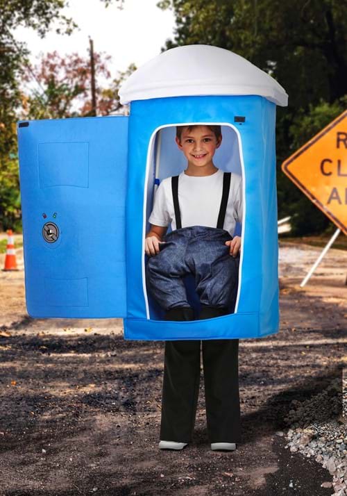 Kid's Porta Potty Costume - US 5837
