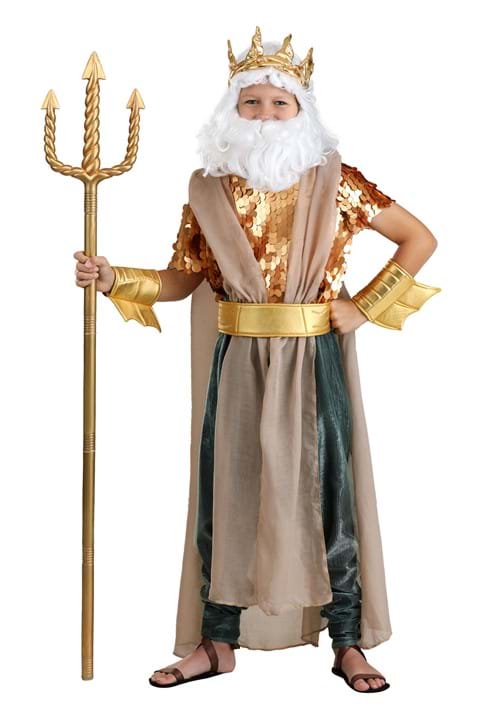Poseidon Costume for Boys - US 3154