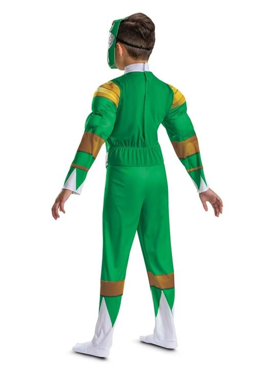 Kid's Power Rangers Classic Green Ranger Costume - US 5530