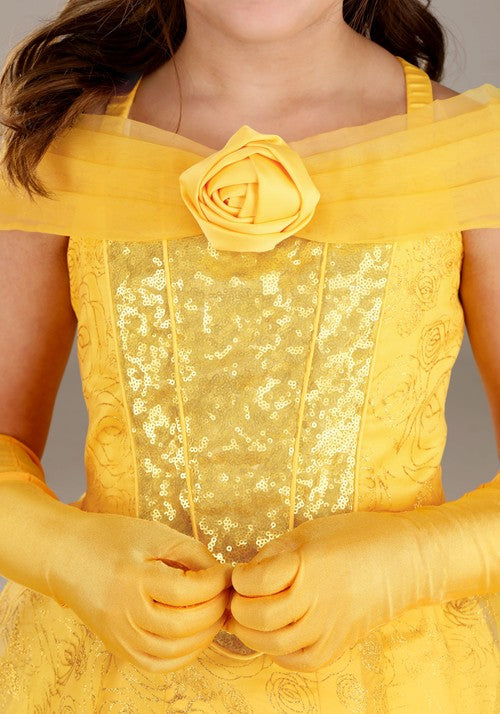 Girl's Disney Beauty and the Beast Premium Belle Costume - US 3838