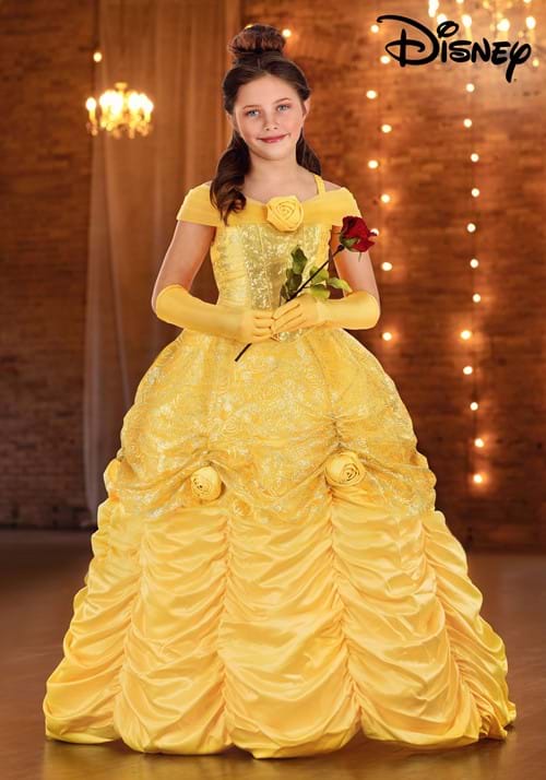 Girl's Disney Beauty and the Beast Premium Belle Costume - US 3838