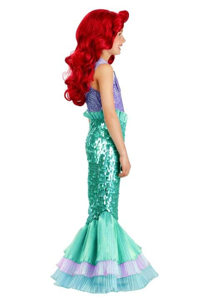 Girl's Premium Disney The Little Mermaid Ariel Costume - US 1303