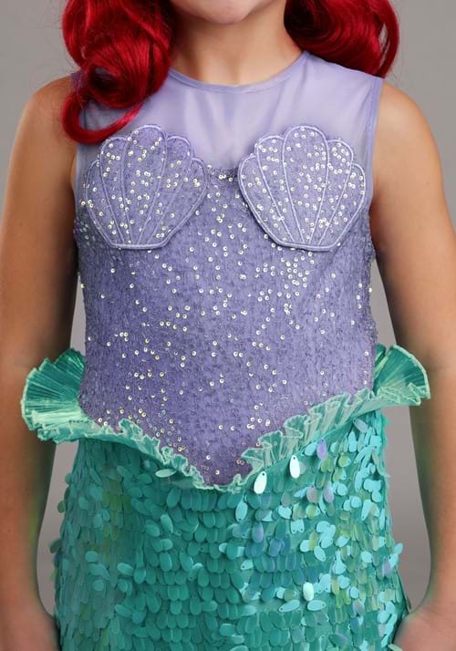 Girl's Premium Disney The Little Mermaid Ariel Costume - US 1303