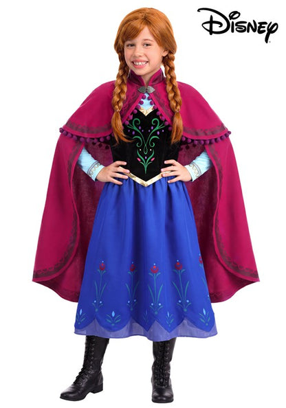 Girl's Premium Disney Frozen Anna Costume - US 1077