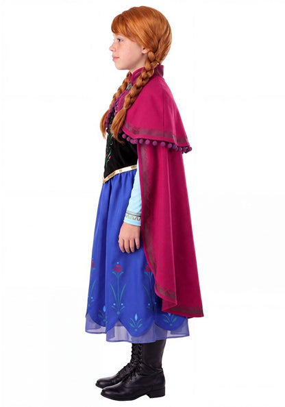 Girl's Premium Disney Frozen Anna Costume - US 1077