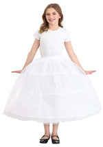 Premium Full Length Petticoat Accessory for Girls - US 8262