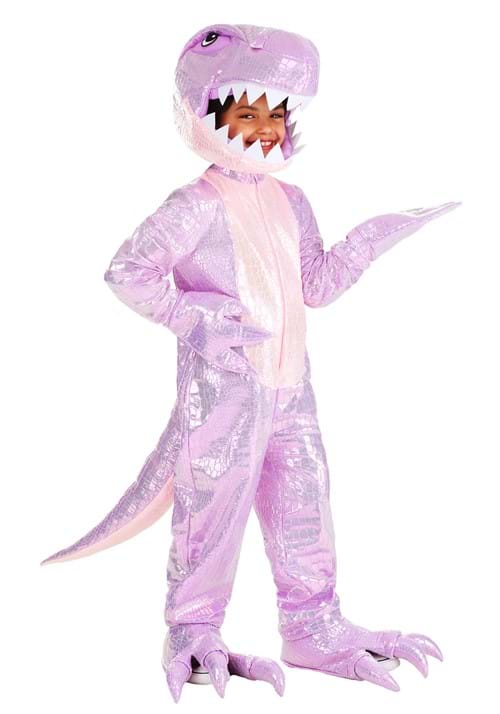 Premium Pink T-Rex Dino Costume for Kids - US 5789
