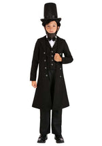 President Abe Lincoln Costume for Kids - US 4142
