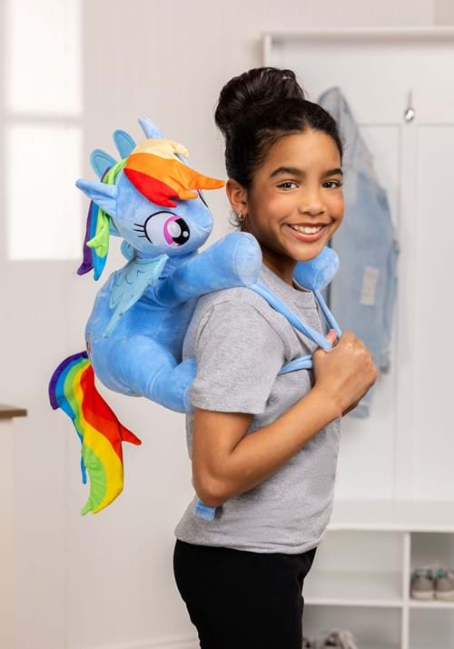 Kid's My Little Pony Rainbow Dash Plush Backpack - US 6015