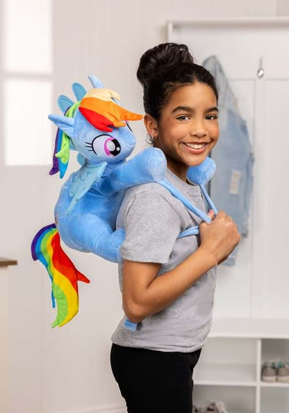 Kid's My Little Pony Rainbow Dash Plush Backpack - US 6015