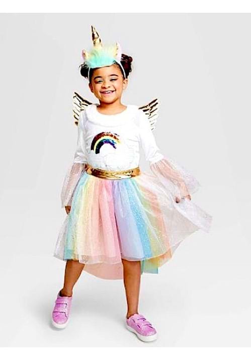 Rainbow Unicorn Kids Costume - US 0036