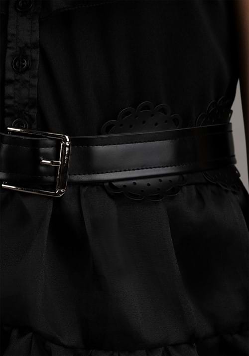 Girl's Deluxe Wednesday Addams Rave'N Dance Costume Dress - US 4616
