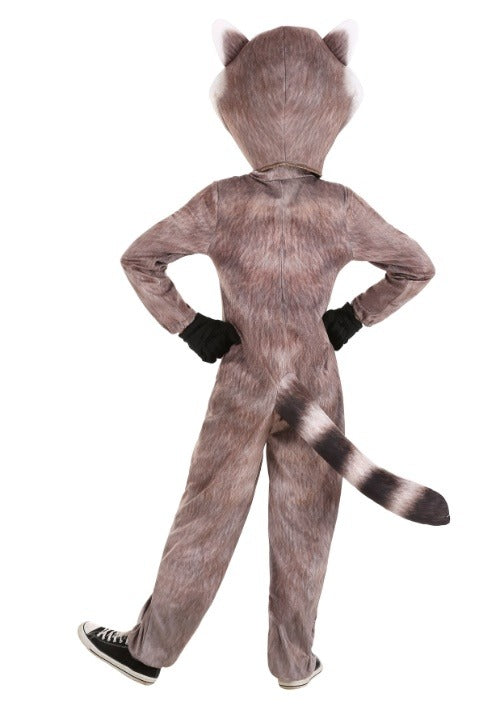 Realistic Raccoon Costume for Kids - US 1815