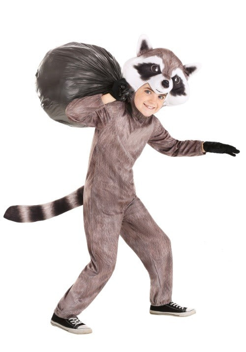 Realistic Raccoon Costume for Kids - US 1815