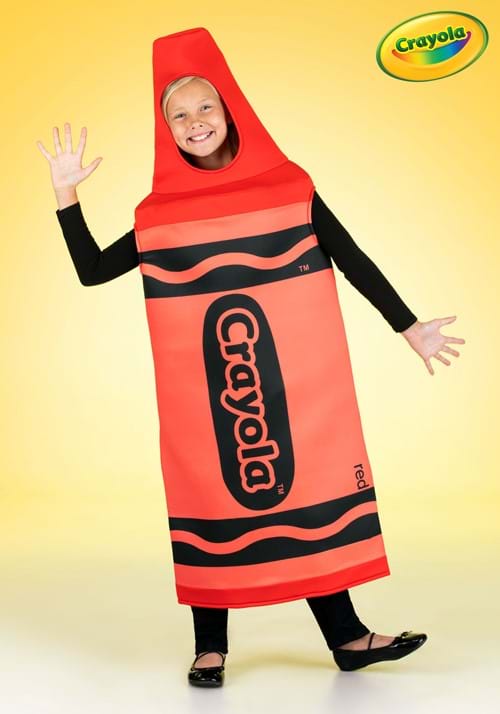 Kid's Red Crayola Crayon Costume - US 7922