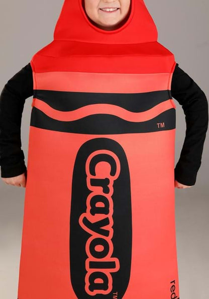 Kid's Red Crayola Crayon Costume - US 7922