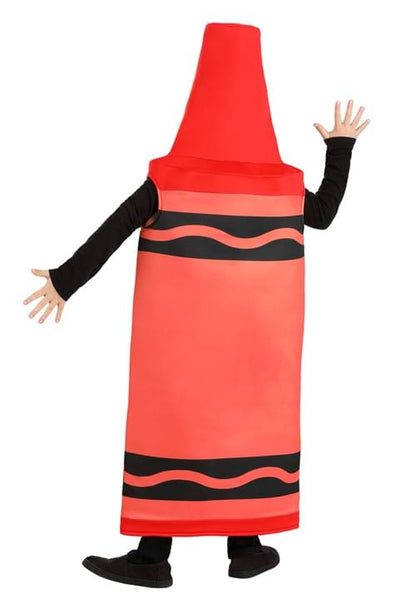 Kid's Red Crayola Crayon Costume - US 7922