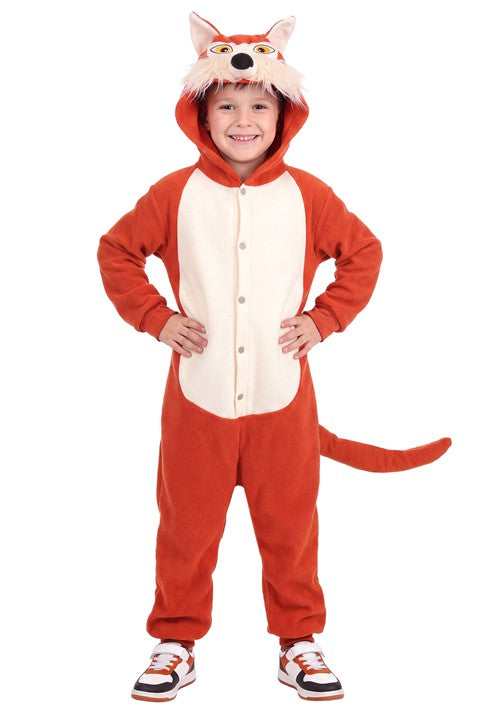 Kid's Red Fox Onesie Costume - US 3512