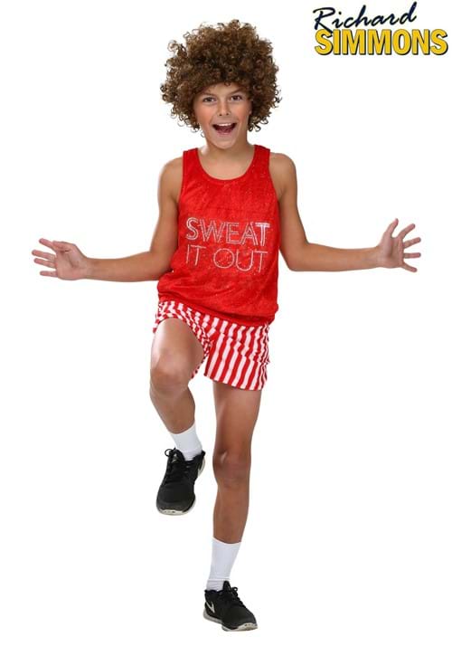 Kid's Richard Simmons Exercise Costume - US 6188