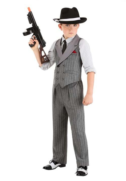 Ruthless Gangster Costume for Kids - US 0057