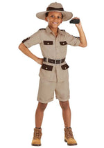 Kid's Safari Explorer Costume - US 8160