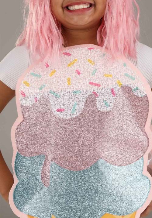 Sandwich Board Ice Cream Costume for Kids - US 7936