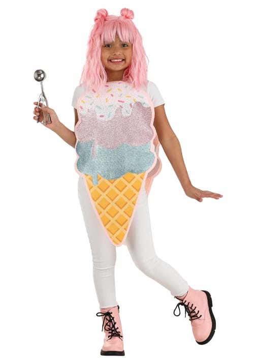 Sandwich Board Ice Cream Costume for Kids - US 7936