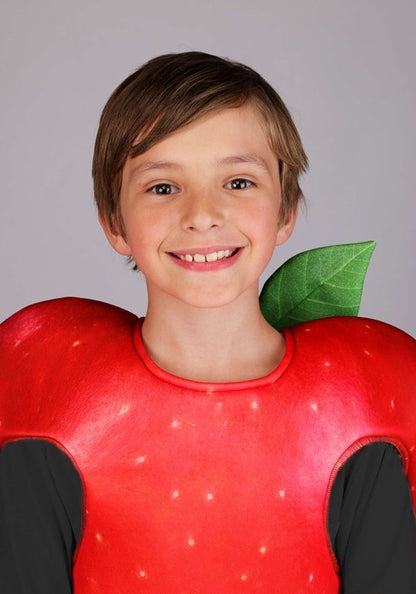 Kid's Sandwich Board Red Apple Costume - US 7575