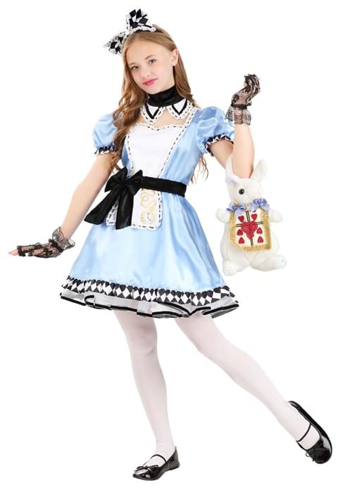 Girl's Sassy Alice Costume - US 4147