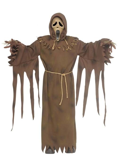 Kid's Scarecrow Ghost Face Costume - US 6984
