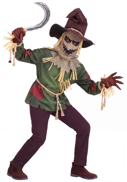 Kid's Scary Scarecrow Costume - US 4589