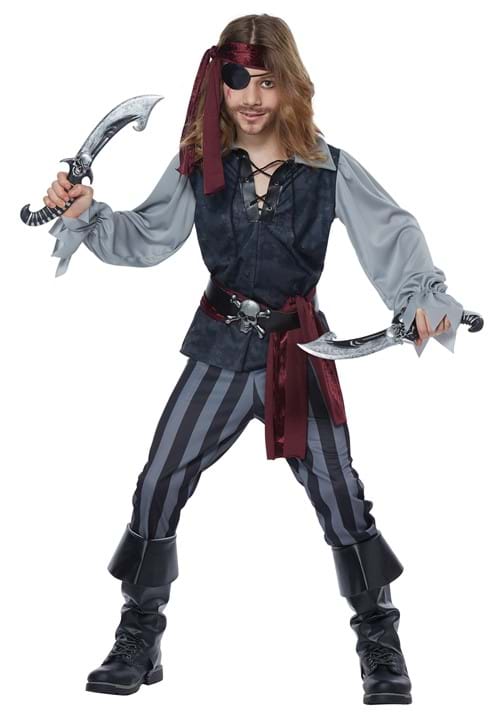 Sea Scoundrel Pirate Costume for Boys - US 2110