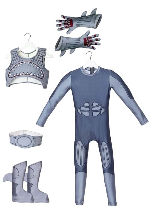 Boy's Sharky Superhero Costume - US 1760