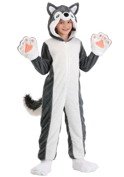 Kid's Siberian Husky Dog Costume - US 3032