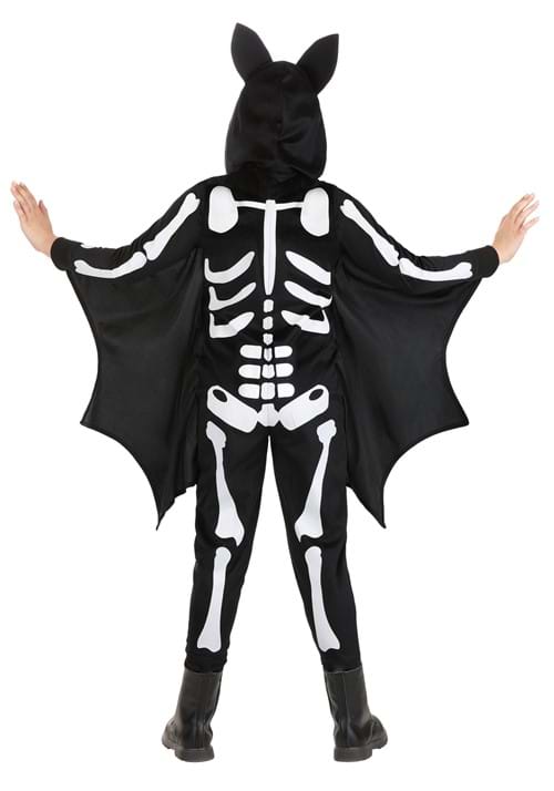 Kid's Flying Skeleton Bat Costume - US 6375