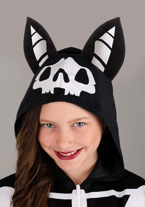 Kid's Flying Skeleton Bat Costume - US 6375