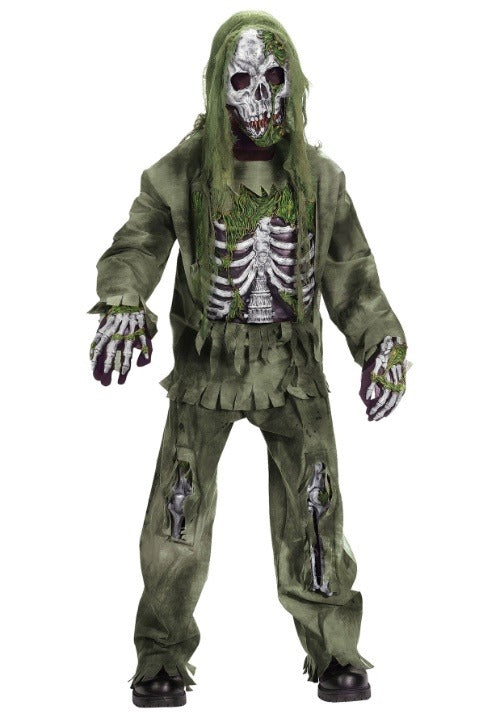 Kids Skeleton Zombie Costume - US 1019