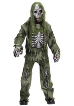 Kids Skeleton Zombie Costume - US 1019