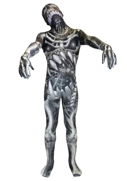 Kid's Skull and Bones Skeleton Morphsuit Costume - US 8498