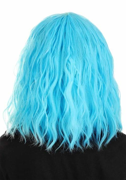 Sky Blue Wavy Wig for Kids - US 0056