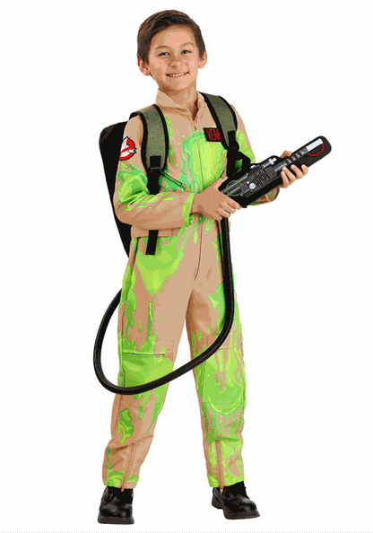 Slime-Covered Ghostbusters Costume for Kids - US 9226