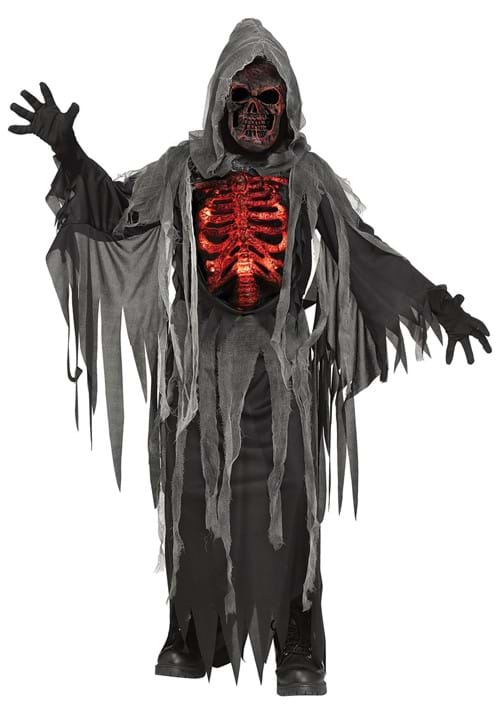 Smoldering Reaper Costume for Kids - US 3967