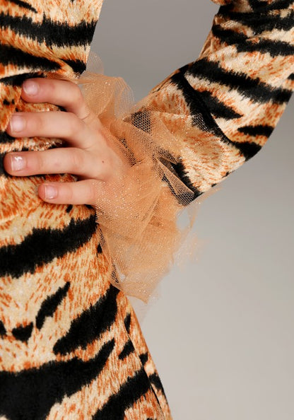 Girl's Snazzy Tiger Costume - US 1542