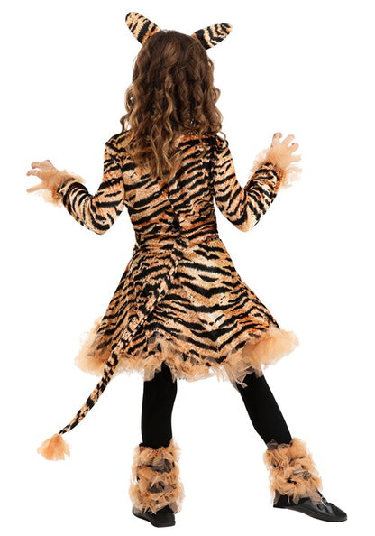 Girl's Snazzy Tiger Costume - US 1542
