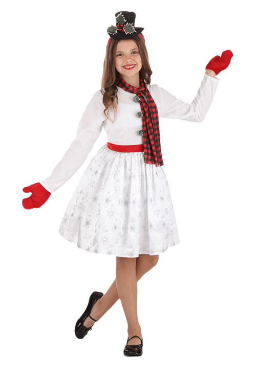 Girl's Snowgirl Costume - US 6943