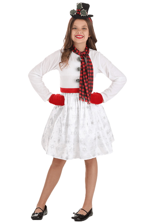 Girl's Snowgirl Costume - US 6943
