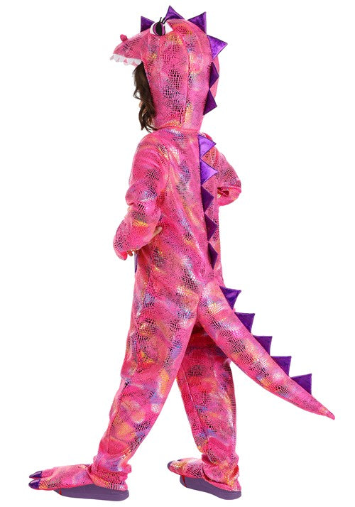 Sparkling Scales Dinosaur Kid's Costume - US 4678